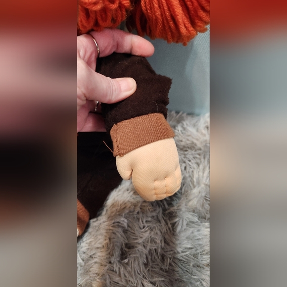 VTG Cabbage patch doll rare red hair pony tails green eyes no freckles 1978 1982 - Picture 7 of 16